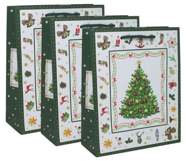 3ks Dárkových tašek - Stromek S 8610011