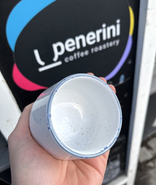 Penerini coffee Keramický šálek - tea cup - white 190 ml