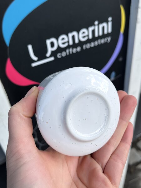 Penerini coffee Keramický šálek - tea cup - white 190 ml