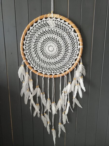 Krajkový lapač snů Velikost: 22cm