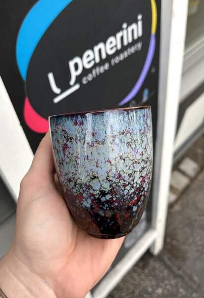 Penerini coffee BIG Egg Keramický šálek Universe 250 ml