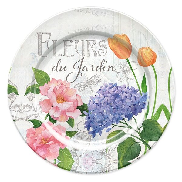 Dekorační talíř Fleurs du Jardin Ø 33 cm 2000337