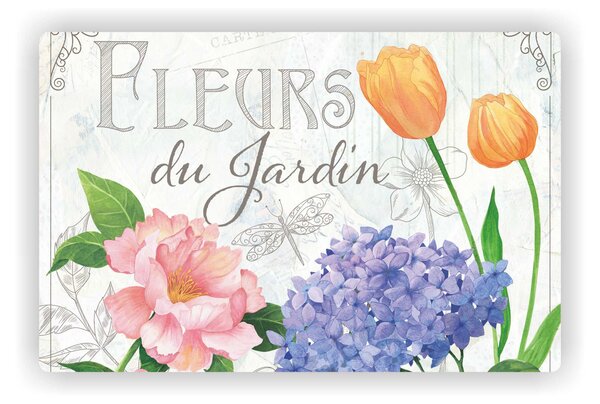 Nástěnné hodiny Fleurs 2000011