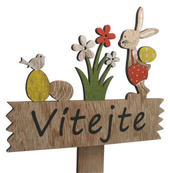 Zápich Vítejte 40 x 18cm 4000095