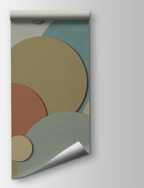 Fototapeta Skupina kruhů různých barev, Abstraktní fototapety, Populární fototapety, t00331 - Tapeko.co.cz