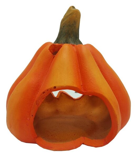 Svícen keramický dýně vysmátá 16cm 2000217