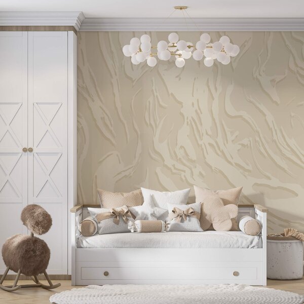 Fototapeta Bílý povrch s čarami, Fototapety s dřevěnou texturou, Populární fototapety, t00357 - Tapeko.co.cz