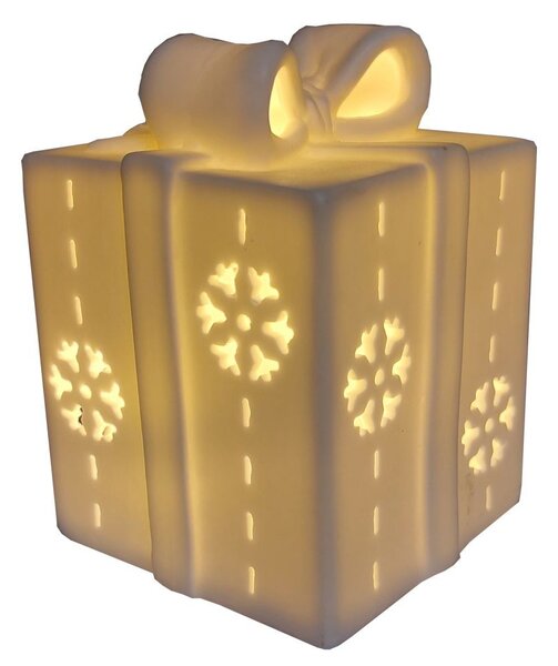 Dárek svítící LED 12*8cm 3140011B