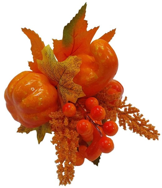 Podzimní větvička dýně 30cm 2001023