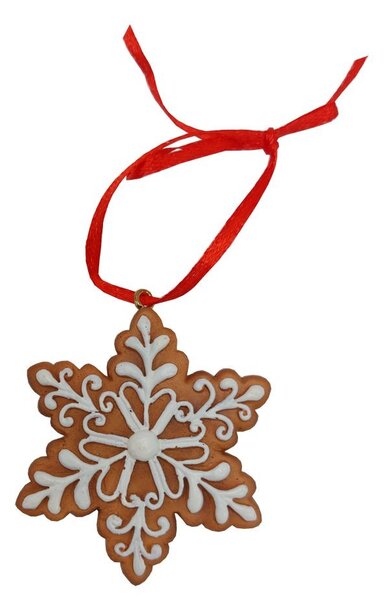 Perníčková vločka 6cm 3001423