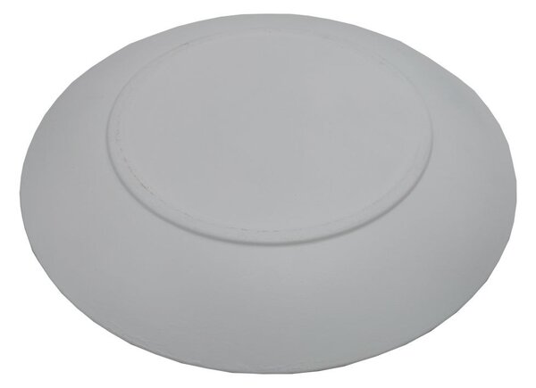 Dekorační talíř dřevěný Ø 40 cm bílý 3000206
