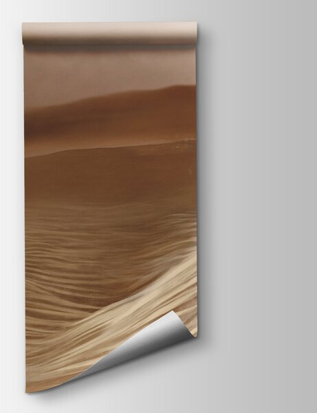 Fototapeta Poušť s vlnami a sluncem, Přírodní fototapety, Populární fototapety, t00310 - Tapeko.co.cz