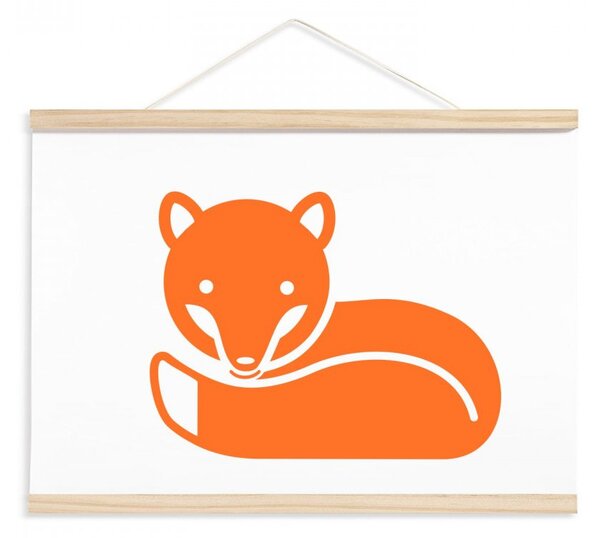 Dětský plakát/obrázek - liška