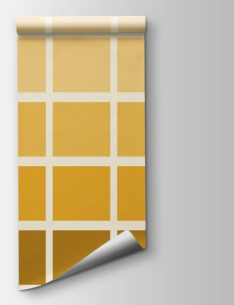 Fototapeta Žluté a hnědé čtverce, Abstraktní fototapety, Populární fototapety, t00374v1 - Tapeko.co.cz