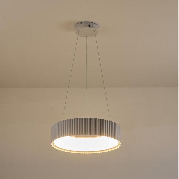 LED Lustr na lanku HALLO LED/30W/230V 3000K bílá