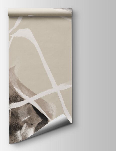 Fototapeta Vrstvené linie v jemných tónech, Abstraktní fototapety, Populární fototapety, t00447 - Tapeko.co.cz