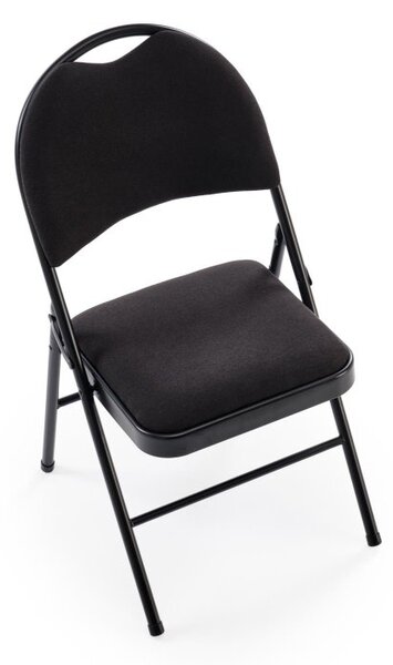 Halmar Skládací židle K566 černá