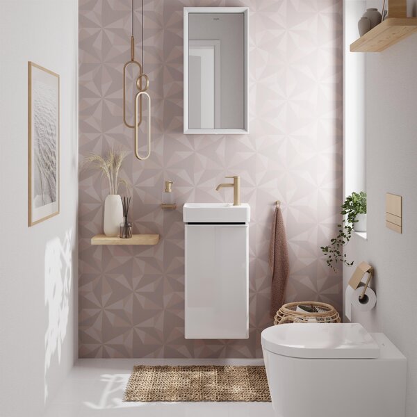 Hansgrohe EluPura S wc mísa se sedátkem s pomalým sklápěním závěsná bez splachovacího kruhu bílá 61119450