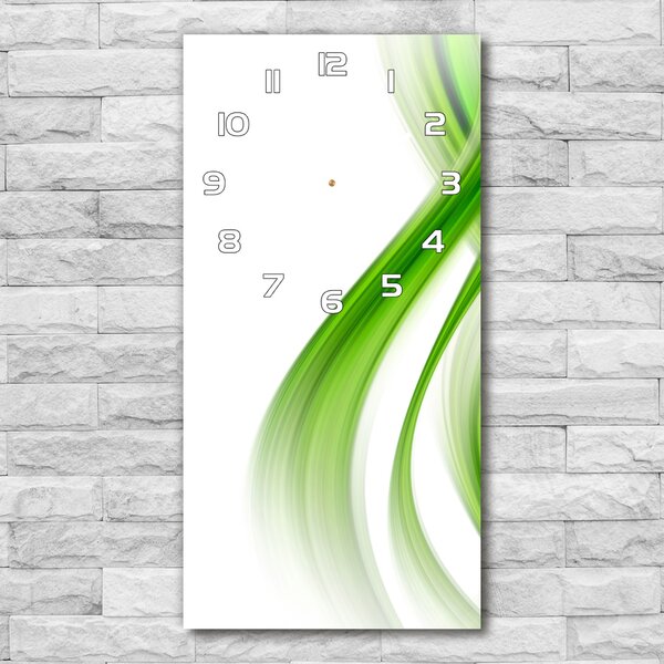 Nástěnné hodiny tiché Abstrakce vlna pl_zsp_30x60_f_11457928
