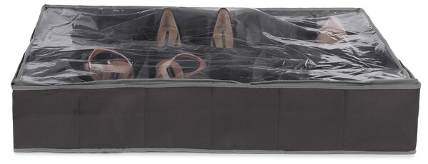 Organizér na boty Compactor Dora 76 x 60 x 15 cm, 12-dílný, tmavě šedý