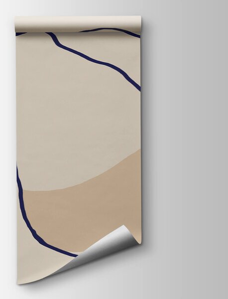Fototapeta Plynulé linie na měkkém pozadí, Abstraktní fototapety, Populární fototapety, t00470v1 - Tapeko.co.cz