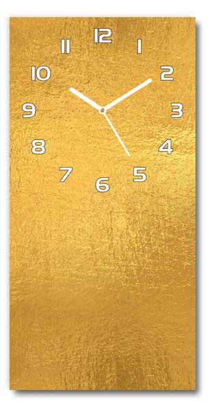 Nástěnné hodiny tiché Zlatá folie pozadí pl_zsp_30x60_f_123223557