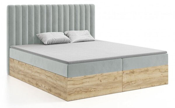 MD Kontinentální Boxspring postel CAMILA 140x200 výběr z barev KRONOS_28