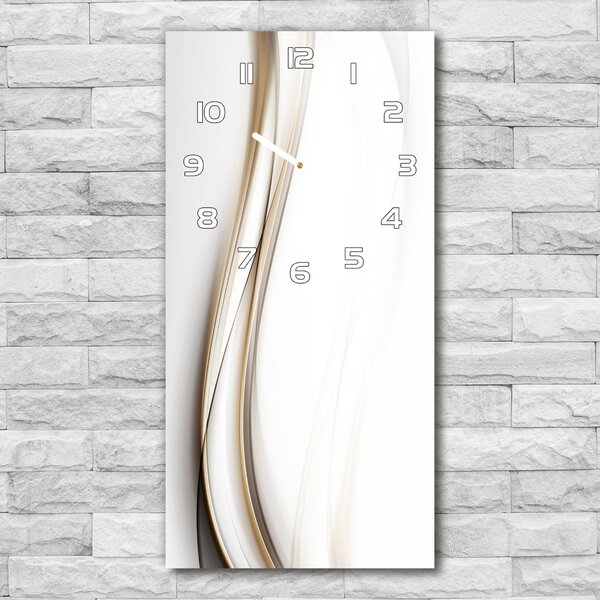 Nástěnné hodiny tiché Abstrakce vlna pl_zsp_30x60_f_127552559