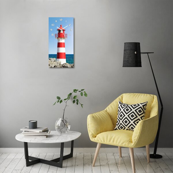 Nástěnné hodiny tiché Maják pl_zsp_30x60_f_135715227
