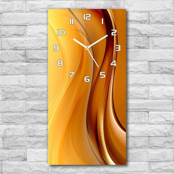 Nástěnné hodiny tiché Abstrakce vlna pl_zsp_30x60_f_145325104