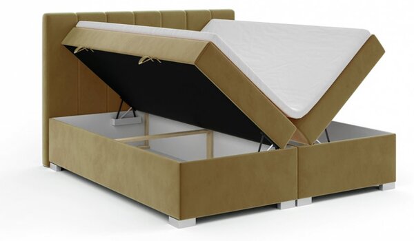 MD Kontinentální Boxspring postel CARINA 120x200 výběr z barev KRONOS_28