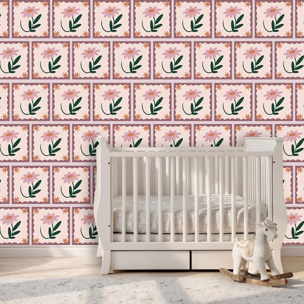 Fototapeta Vzor květů a listů, Květinové fototapety, Populární fototapety, t00460 - Tapeko.co.cz