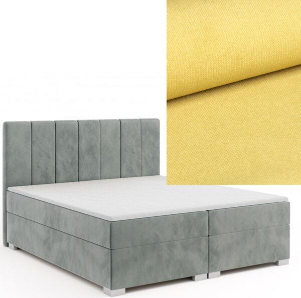 MD Kontinentální Boxspring postel CARINA 120x200 výběr z barev KRONOS_11