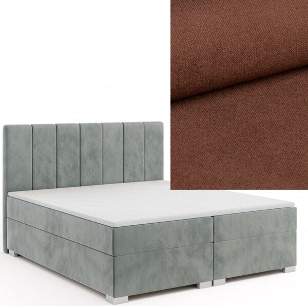 MD Kontinentální Boxspring postel CARINA 120x200 výběr z barev KRONOS_28
