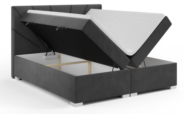 MD Kontinentální Boxspring postel MENSA 120x200 výběr z barev KRONOS_11