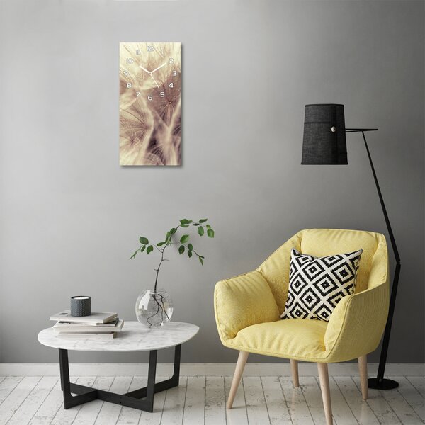 Moderní hodiny nástěnné Pampeliška pl_zsp_30x60_f_42509385
