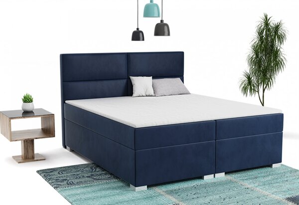 MD Kontinentální Boxspring postel ORION 120x200 výběr z barev KRONOS_11