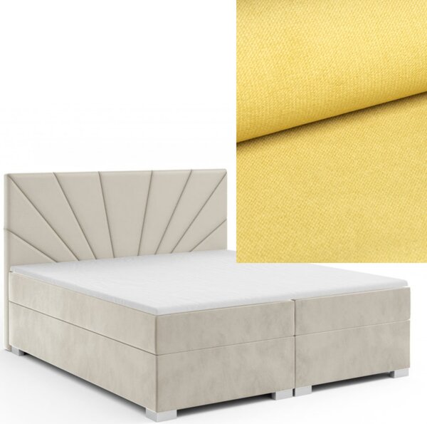 MD Kontinentální Boxspring postel MENSA 120x200 výběr z barev KRONOS_11