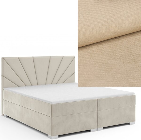 MD Kontinentální Boxspring postel MENSA 120x200 výběr z barev KRONOS_35