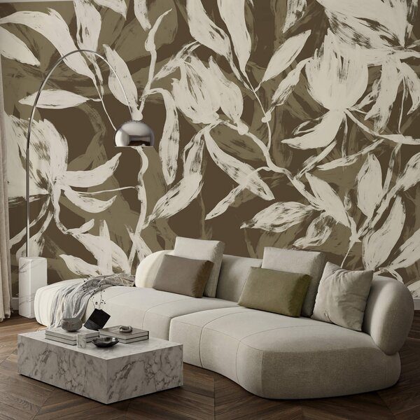 Fototapeta Design botanických vzorů inspirovaný přírodou, Abstraktní fototapety, Populární fototapety, t00515v1 - Tapeko.co.cz