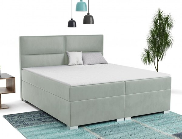 MD Kontinentální Boxspring postel ORION 120x200 výběr z barev KRONOS_11