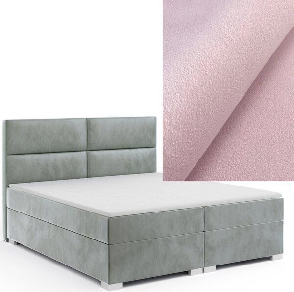 MD Kontinentální Boxspring postel ORION 120x200 výběr z barev MANILA_09