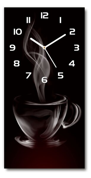 Nástěnné hodiny tiché Aromatická káva pl_zsp_30x60_f_4499936
