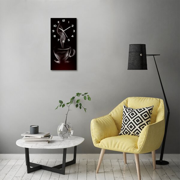 Nástěnné hodiny tiché Aromatická káva pl_zsp_30x60_f_4499936