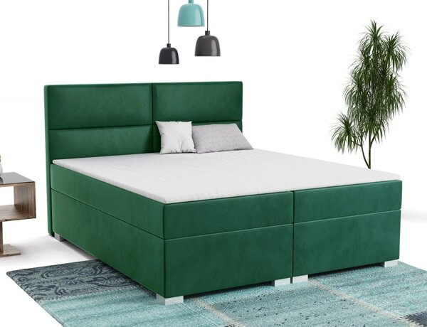 MD Kontinentální Boxspring postel ORION 120x200 výběr z barev MANILA_35