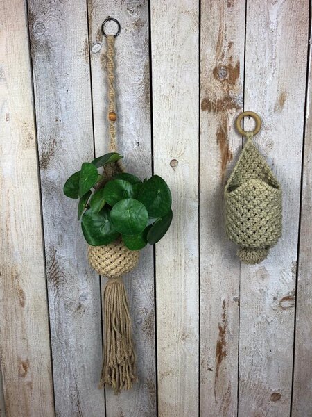 Macrame obaly na květiny Velikost: Malý