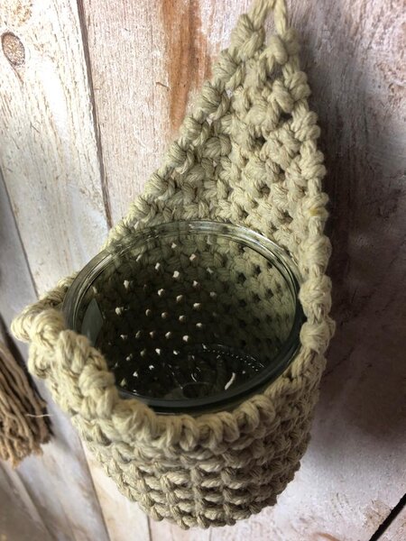 Macrame obaly na květiny Velikost: Malý