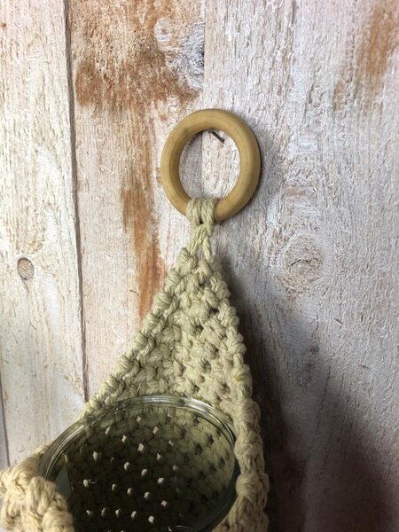 Macrame obaly na květiny Velikost: Malý