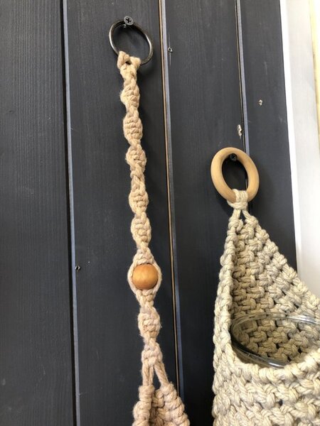 Macrame obaly na květiny Velikost: Malý