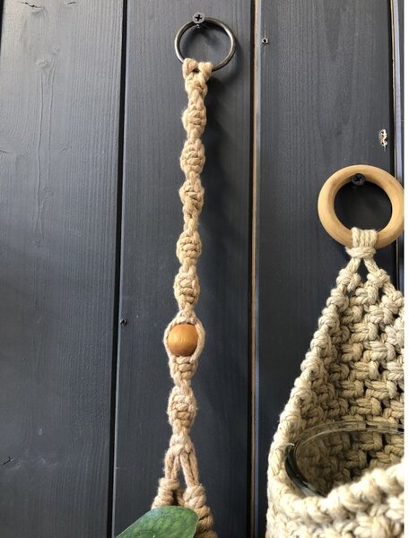 Macrame obaly na květiny Velikost: Malý